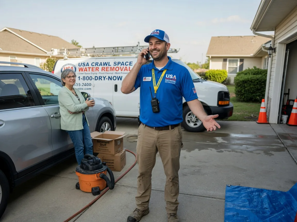 Crawl Space Water Removal Nelson, WI FAQs